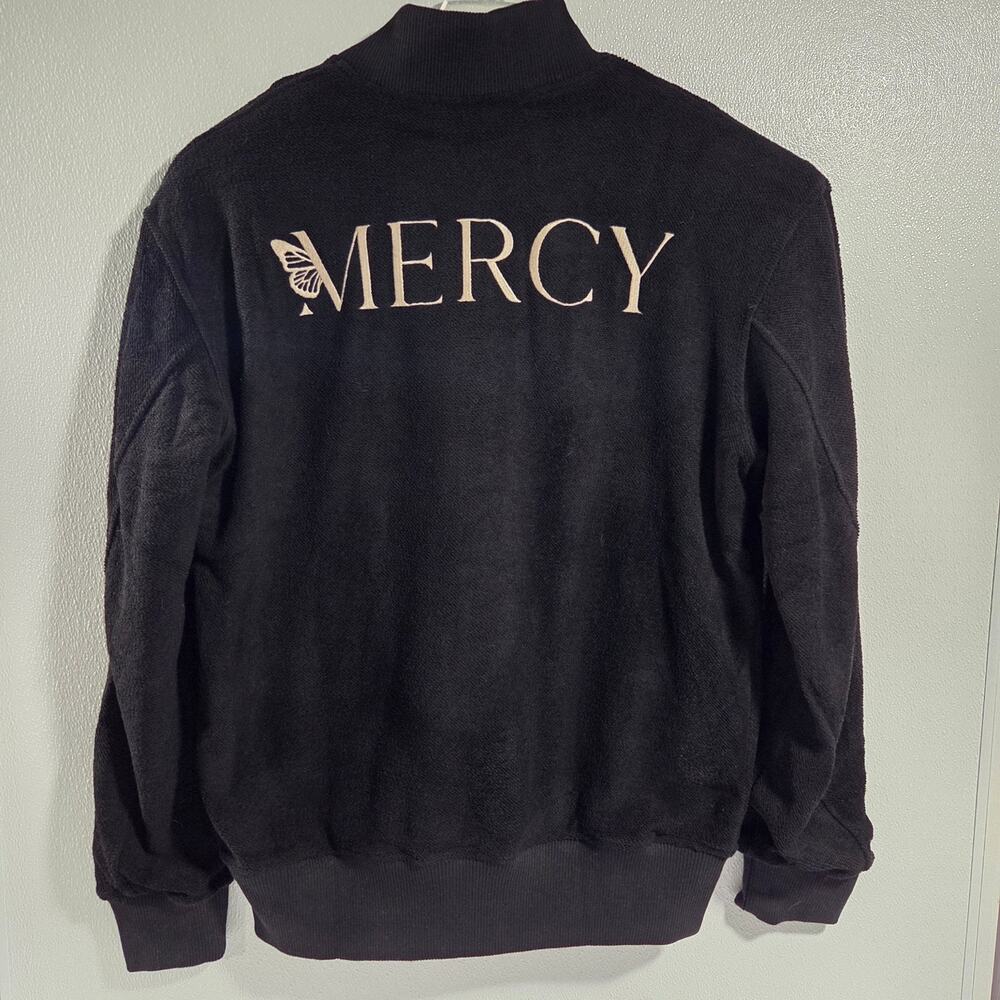 Rudiments By Waraire Mercy Black Lined Jacket XXL Late Designer Waraire Boswell